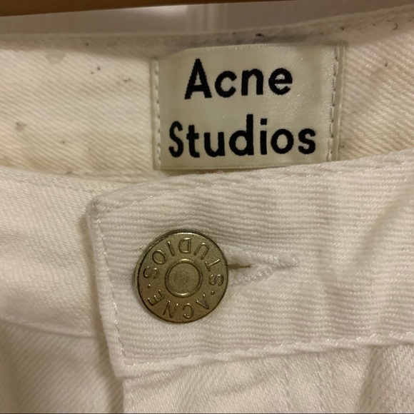 Acne Studios Pop White Denim - Picture 3 of 4
